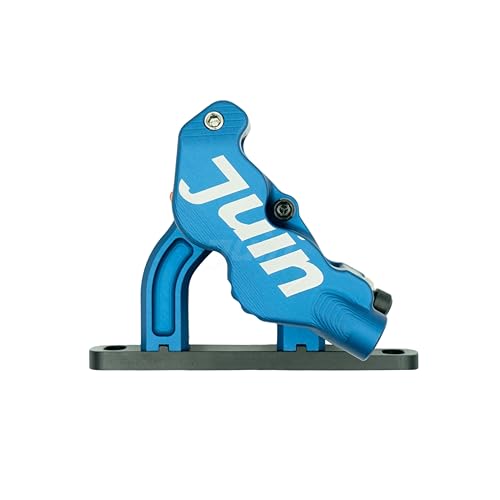 Juin ETF Road Bike Hydraulic Disc Brakes, 160mm, Mineral Oil, Blue