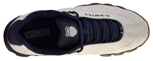 Image of K-Swiss Men's ST329 CMF Sneaker, Wide Tennis Walking Shoes Leather Upper