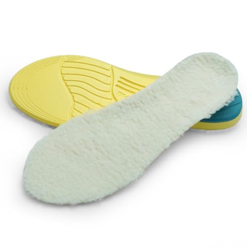 Semelle intérieure de sport en peluche rembourrée EVA pour amorti confort hiver