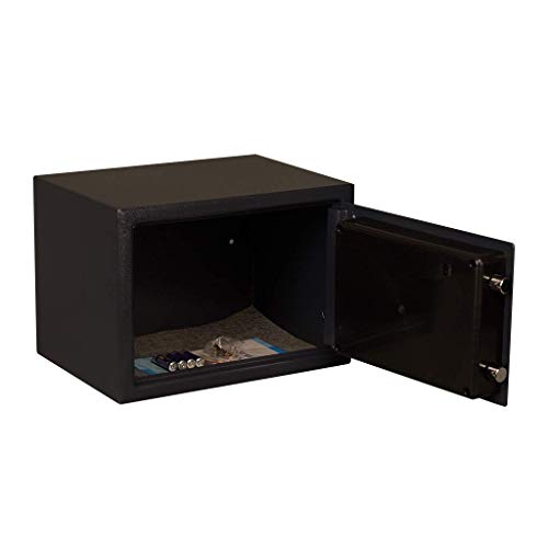 Coffret de sécurité électronique RLKHXBS en acier noir avec alarme - 3