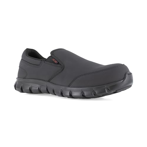 Reebok Work Men's Sublite Cushion CT Slip-On 11.5 M US Black