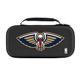 Head Case Designs Licenza Ufficiale NBA Pellicano Blu Navy New Orleans Pelicans Logo Custodia Rigida Da Viaggio Compatibile con Nintendo Switch 2