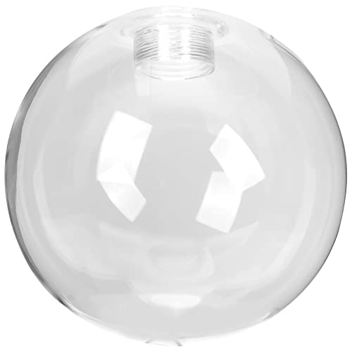 Image of Operitacx Transparent Glass Globe Lampshade 4.72 Inch Round Replacement Cover for G9 Socket Ceiling Light Home Decorative Lighting Accessory