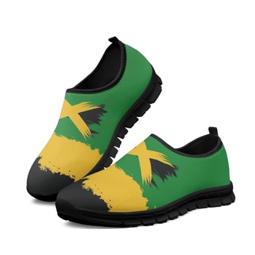 Mens Slip on Shoes Casual Loafers Running Sneakers Slip on Walking Sneakers with Black EVA Sole2