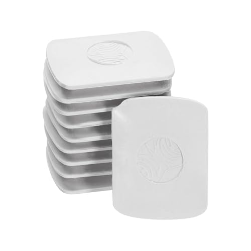 Harfington 10pcs Wax-Based Tailor's Chalk, White