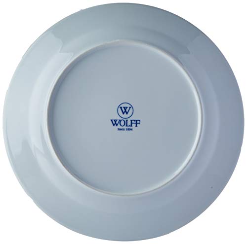 Conjunto de 6 Pratos de Jantar-Cedro Rojemac Branco 25Cm