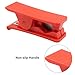 Coufce 3Pcs PVC Pipe Cutter Plastic Tubing Cutter Cut up to 3/4 Inch Tube Hose Cutter Tools for Nylon PU PE PPR Nylon Rubber Tube (Red)