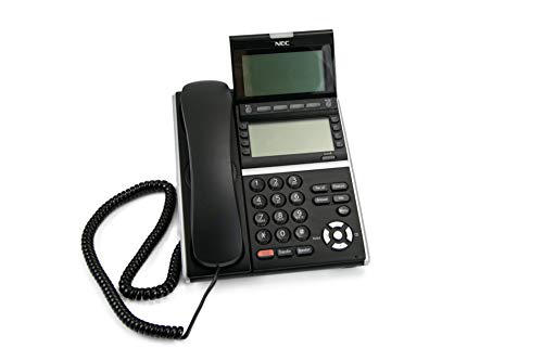 NEC New ITZ-8LD-3(BK) BE113799 (660010) Black Self Labeling VoIP Telephone (Renewed)