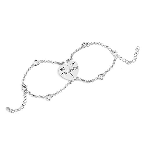 Image of Young & Forever Gift Fashion Long Distance Touch Gold Silver Rose Gold Couples Friendship Best Friend hand Couple matching Mens Magnetic Magnet bracelets for Women /Girls Silver bracelet for Men /Boys
