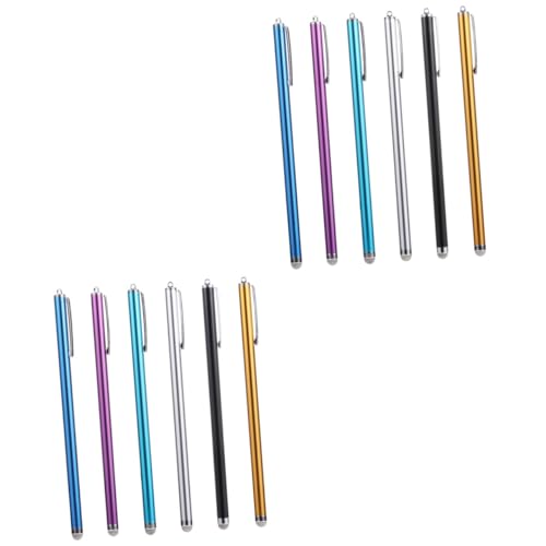 Stylus capacitif pour écrans tactiles BESTonZON - Lot de 12 stylets avec embouts remplaçables