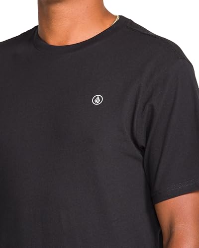 Volcom Men's Circle Stone Organic Short Sleeve T-Shirt – Soft Cotton Crewneck with Logo Graphic4