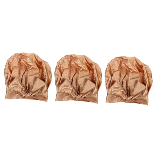 Bonnet de satin jumbo contre la casse des cheveux texturés