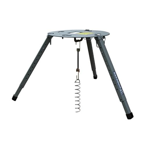 Winegard TR-1518 Satellite Tripod Mount (Compatible with Carryout, Pathway and Playmaker RV Satellite Antennas) - Adjustable Height