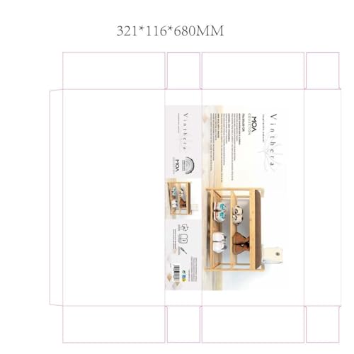 Banc à chaussures Moa en bambou au design naturel et robuste