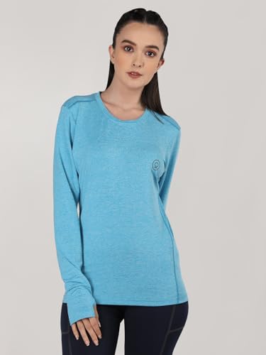 Image of CHKOKKO Tshirt for Woman Regular Fit Gym Workout Lightweight T Shirt for Women Breathable Round Crew Neck T Shirts for Sports Like Training, Running