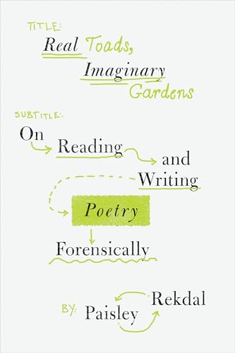 Real Toads, Imaginary Gardens: On Reading and Writing Poetry Fore...