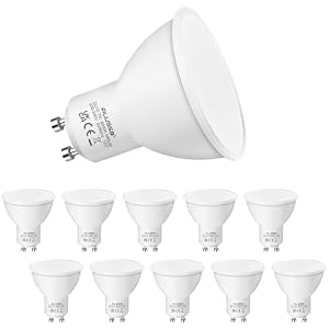 ALUSSO – ALUSSO LED GU10 Lampe 5W Kaltweiß 6000K, 400 Lumen LED Leuch