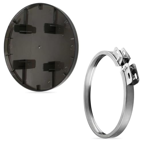 Black Plastic Electric Meter Cover Plate for Milbank 6002, with Load Center Sealing Ring Accessory, 1 Pack, 2026 Upgrade by Rawolp - Used condition - US$18.04