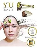 Jade Roller & Gua Sha Face Tool Massage Set | Dual Quartz Stone Facial Chi Massager By Yu Beauty
