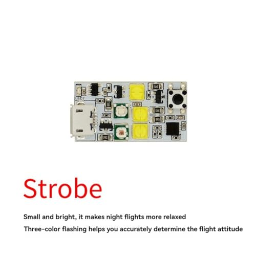 Luz estroboscópica anticolisión contra pérdidas de drones FPV 4