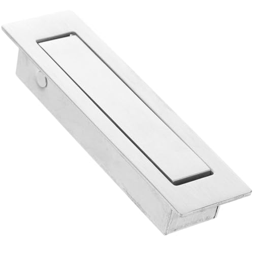 Veemoon Poignée De Porte Encastrée Acier Inoxydable Pour Meubles Tirage De Porte Caché Poignée De Cabinet Et Pratique Design Recessed Pour Économie Espace