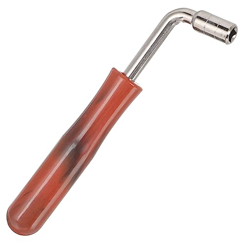 LALADEFIEE Professional Dulcimer Tuning Wrench for 8-Sided Instruments Adjustable Tone Tuner Tool Sturdy Music Accessory for Musicians and Dulcimer Enthusiasts