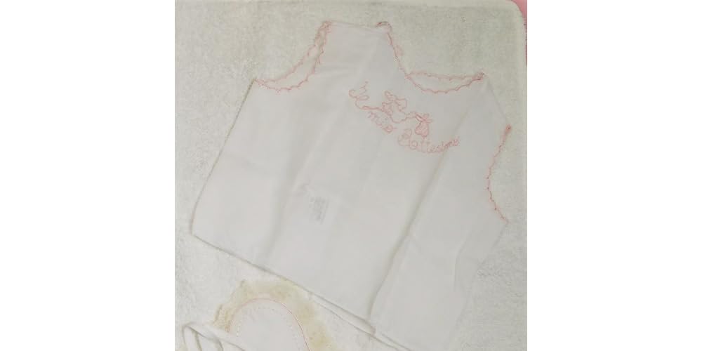 Set Battesimo Neonato 3 Pezzi Ricamato – Asciugamano “Il Mio Battesimo”, Bavetta Elegante e Lenzuolino Coordinato – Corredo Cerimonia per Bimbo e Bimba – Idea Regalo Battesimo