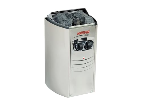 Vente unique   Accesorios para Sauna Harvia   L 48cm x A 31cm x H 50cm   Acero   Gris