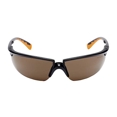 Preisvergleich Produktbild 3M Solus Schutzbrille SOLBC1, bronze Arbeitsschutzbrille für leichte Reparaturarbeiten Anti-Kratz- & Anti-Beschlag-Beschichtung