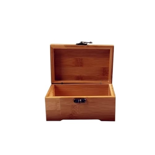 wooden sewing box Wood Sewing Box Wooden Jewelry Storage Small Collection Sewing Thread Set for Camping Home DIY(S Without Partition)