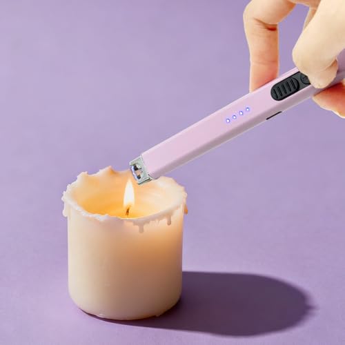 Encendedor eléctrico elegante para velas con carga USB-C miniatura 4