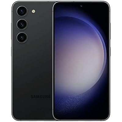 Samsung Galaxy S23+ Plus 5G, US Version, 256GB, Phantom Black - Unlocked (Renewed)