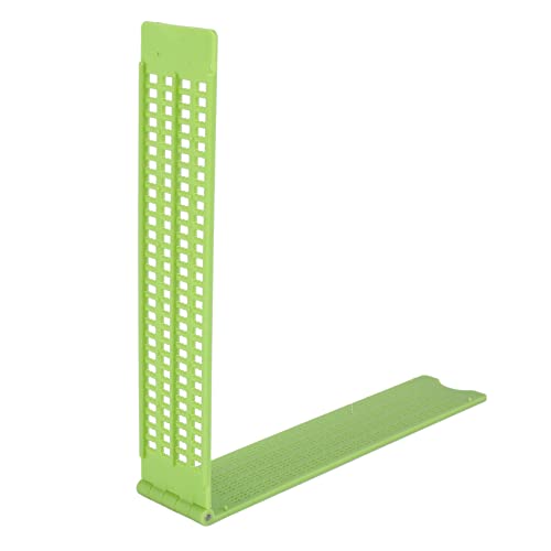 Ignoramus 4 Lines 28 Cells Braille Braille Writing Plastic Braille Kit, Green (2) #TOP3