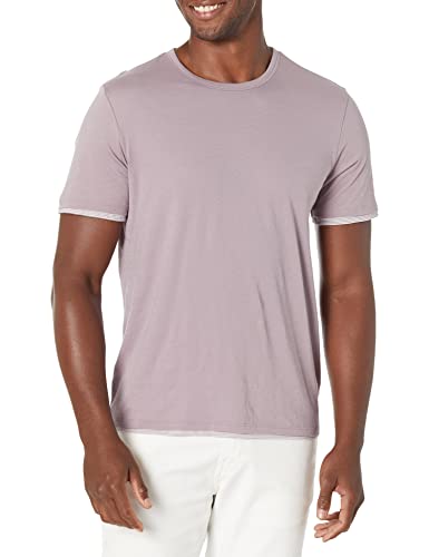 Vince Men's Dbl Layer Stripe S/S