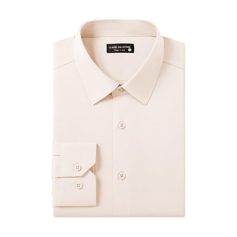 LOCALMODE Mens Stretch Slim Fit Dress Shirts Lightweight Soft Long Sleeve Casual Button Down Shirts3