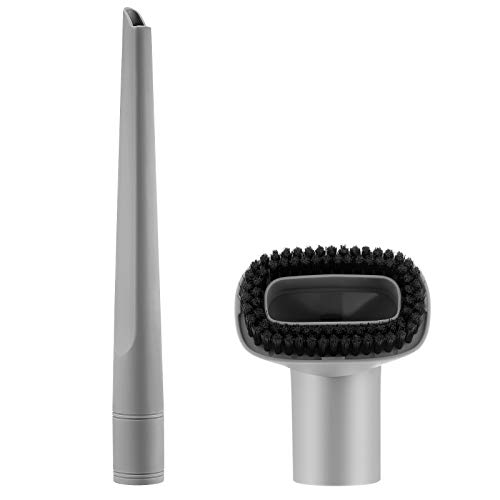 2 Pack Crevice Tool and Dust Brush Replacement, Shark Navigator Lift-Away Vacuum Cleaner Accessories for NV350, NV352, NV355, NV356E (Compatible with Part #112FFJ)