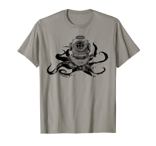Octopus diver t-shirt de sport t-shirt