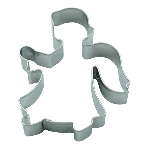 BekkiB - Emporte-pièce « ange » – env. 7,3 x 5,8 cm – Emporte-pièce ange en acier inoxydable – Passe au lave-vaisselle – Pour la cuisson des...