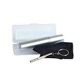 Clear As Day Glasses Cleaning Kit – Microfiber Cloth, Spray & Mini Screwdriver – Eyeglasses Lens Cleaner Set for Sunglasses, Travel, Backpacking, Lenses & Screens (Stone)