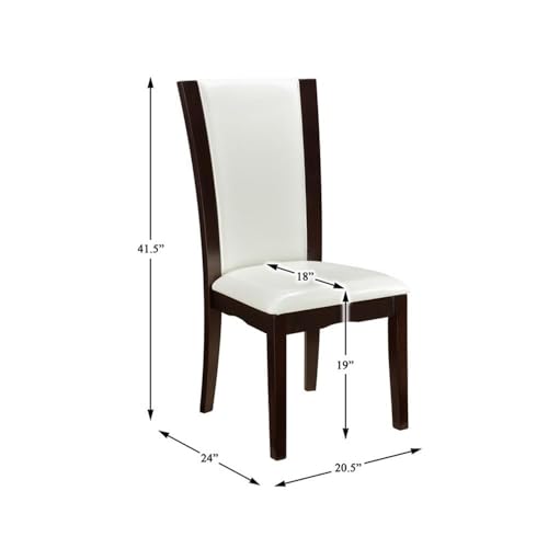 Homelegance Dining Chair, White by Homelegance - Used condition - Image 6