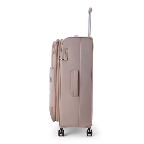 Image of American Tourister Phillyplus Large with TSA Lock & 8 Wheels Soft Polyester Check-in Suitcase for Holiday /Trolley Bag for Travel /Travel Bag with Double Spinner Wheels for Unisex