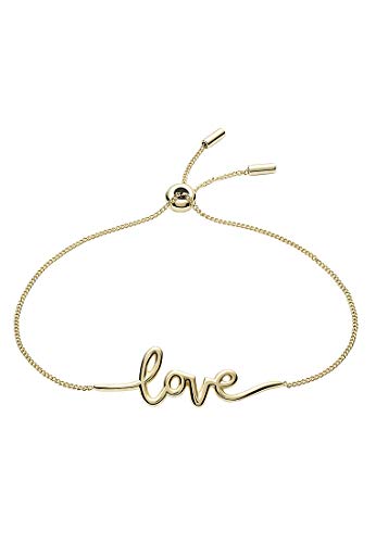 Preisvergleich Produktbild Fossil JF03339710 Damen Armband Love Edelstahl Gold 20 cm