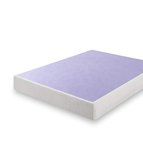 Zinus Edgar 8 Inch Profile Wood Box Spring / Mattress Foundation, King