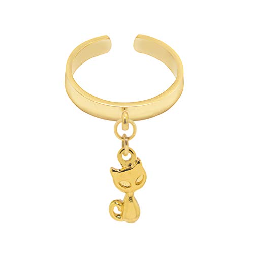 Image of Spinningdaisy Dangling Mighty Tiny Charm Adjustable Ring