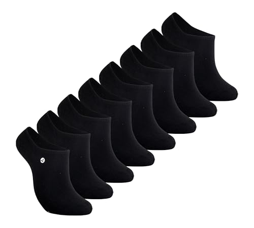 Sperry Men's Cushioned No Show Socks 8-Pack – Moisture-Wicking, Non-Slip Fit, Low Cut Ankle Socks for Everyday Wear2