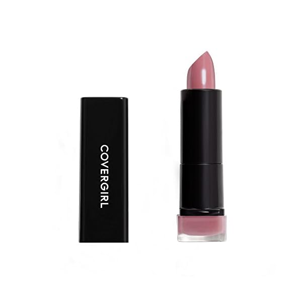 COVERGIRL Exhibitionist Lipstick Cream, Sweetheart Blush 390, Lipstick Tube 0.12 OZ (Pack of 1)