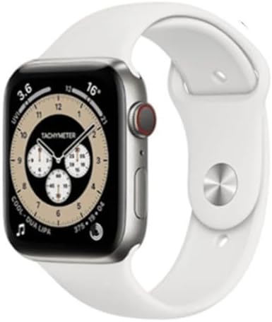Amazon.com: Apple Watch Series 6 (GPS + Cellular, 40mm) Titanium 