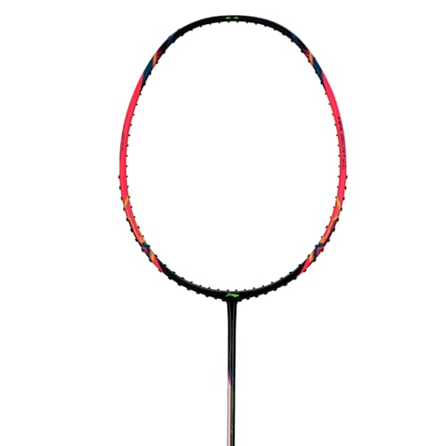 Image of Li-Ning Halbertec Motor Unstrung Badminton Racquet for Professional Players|87-89 Grams|Maximum String Tension - 32lbs