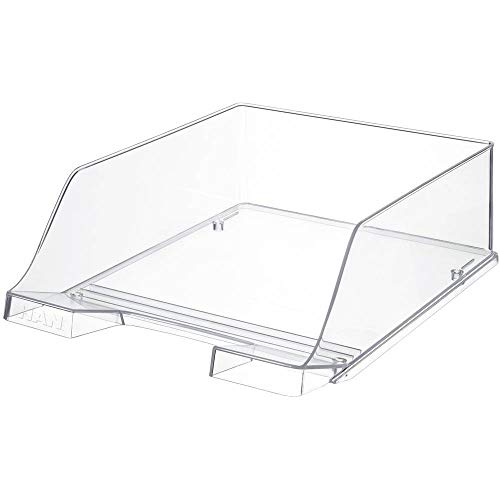 HAN 1046-23 Briefablage KLASSIK XXL, DIN A4/C4, extra hoch, stapelbar, transparent-glasklar
