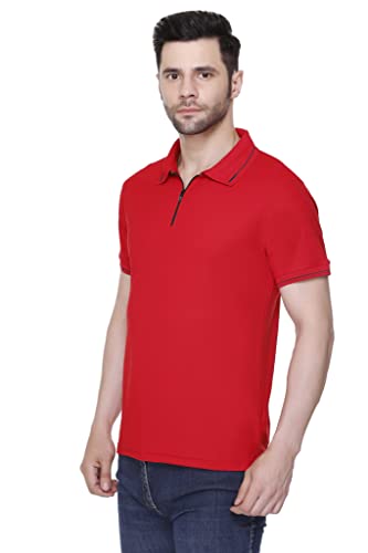 Image of Colors & Blends - Men's Activewear Zipper Polo